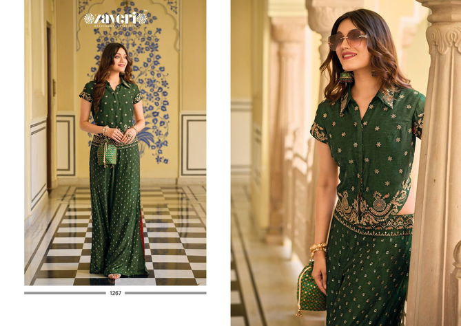 Farida By Zaveri Silk Embroidered Cord Set Readymade Suits Wholesale Shop In Surat
